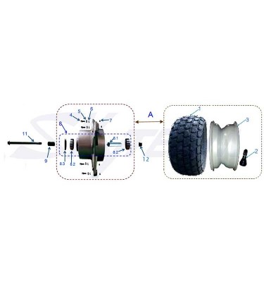 FIG. 18 - Roue arrière