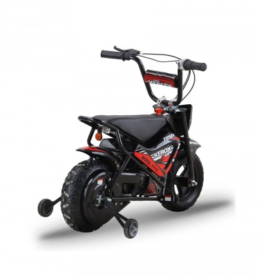 Moto électrique enfant KEROX E-FAT KIDS 250W - Rouge