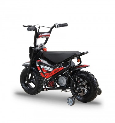 Moto électrique enfant KEROX E-FAT KIDS 250W - Rouge