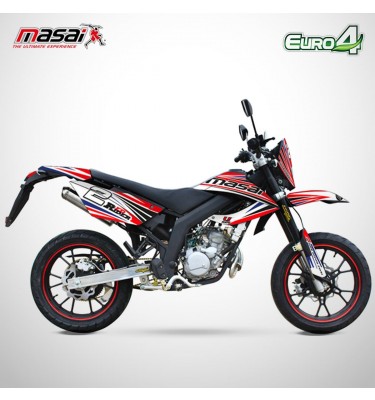 Moto Supermotard 50 Red Rider MASAI Moto 50cc 2T