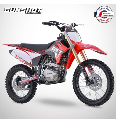 Moto cross GUNSHOT 150 MX-1 - Rouge - 2023