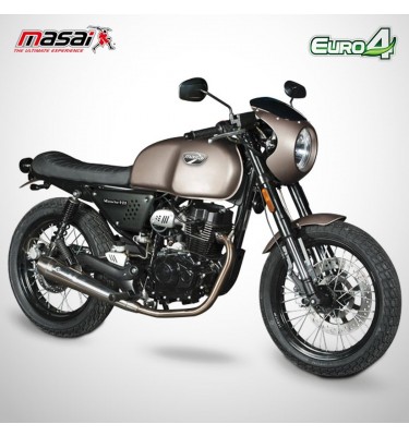 Moto homologuée MUSCLE 125 - MASAI - Titane