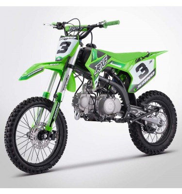 Dirt Bike APOLLO RXF ENDURO 125 17/14 - Édition 2024 - Vert