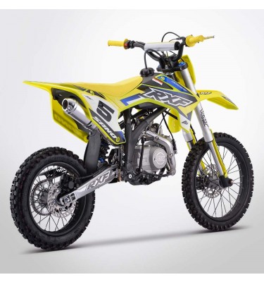 Dirt Bike APOLLO RXF ENDURO 125 17/14 - Édition 2024 - Jaune