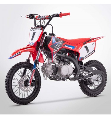 Dirt Bike APOLLO RXF ROOKIE 125 14/12 - Édition 2024 - Rouge