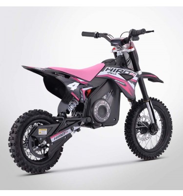 Dirt bike enfant électrique APOLLO HIRO ROCKET 1000W - Édition 2024 - Rose