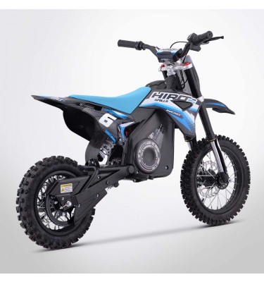 Dirt bike enfant électrique APOLLO HIRO ROCKET 1000W - Édition 2024 - Bleu