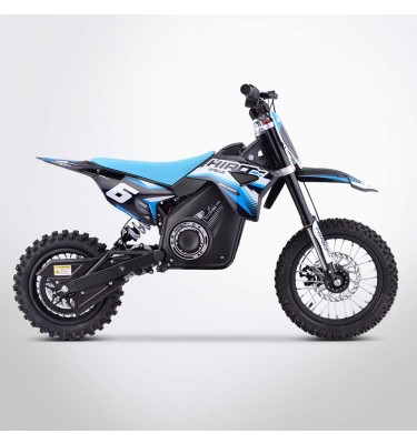 Dirt bike enfant électrique APOLLO HIRO ROCKET 1000W - Édition 2024 - Bleu