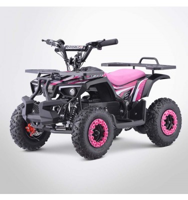 Pocket quad électrique APOLLO HIRO TIGER 800W - Édition 2024 - Rose