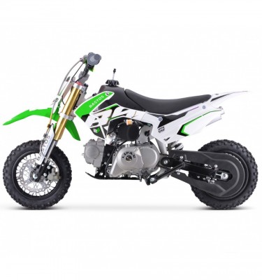 Dirt Bike BASTOS BS 70cc MINI - Vert - 2024