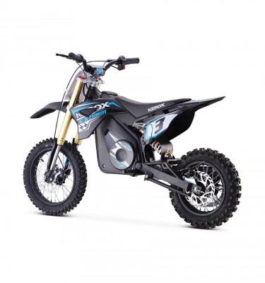 Pit bike électrique KEROX E-STORM 1000W - Bleu