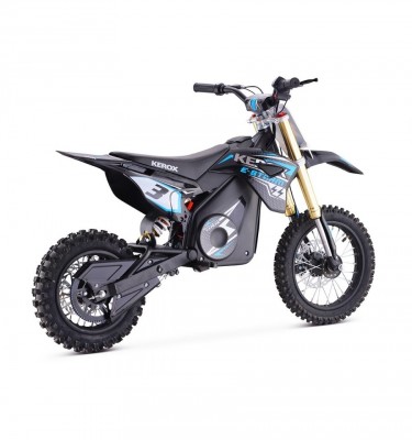 Pit bike électrique KEROX E-STORM 1000W - Bleu