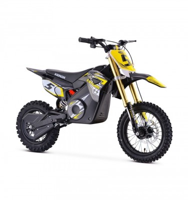 Pit bike électrique KEROX E-STORM 1000W - Jaune