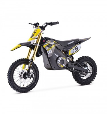 Pit bike électrique KEROX E-STORM 1000W - Jaune