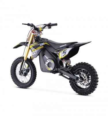 Pit bike électrique KEROX E-STORM 1000W - Jaune