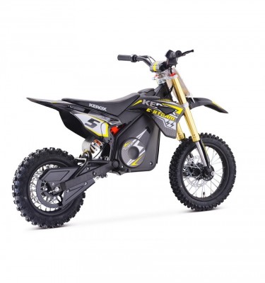 Pit bike électrique KEROX E-STORM 1000W - Jaune