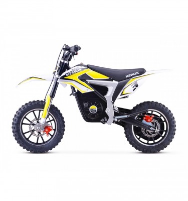 Pocket bike électrique KEROX E-MICO 550W - Jaune