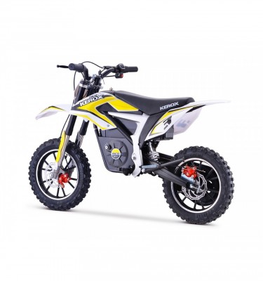 Pocket bike électrique KEROX E-MICO 550W - Jaune