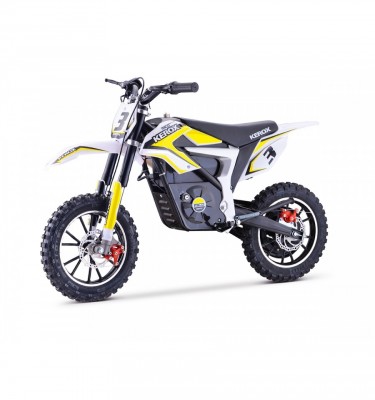 Pocket bike électrique KEROX E-MICO 550W - Jaune