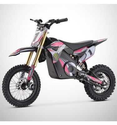 Moto enfant électrique ORION 1300W - 12/10 - Édition 2023 - Rose