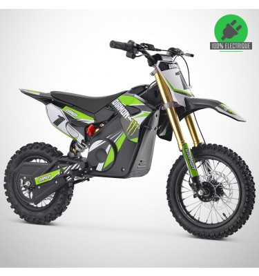 Moto enfant électrique ORION 1300W - 12/10 - Édition 2023 - Vert