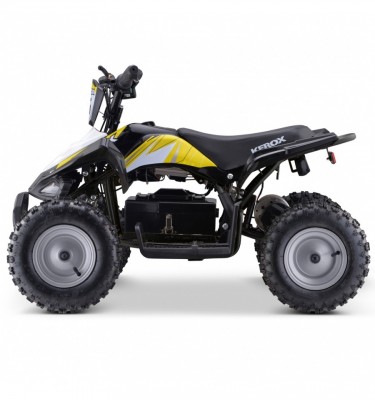 Pocket quad électrique E-REX BW6 800W - KEROX - Jaune