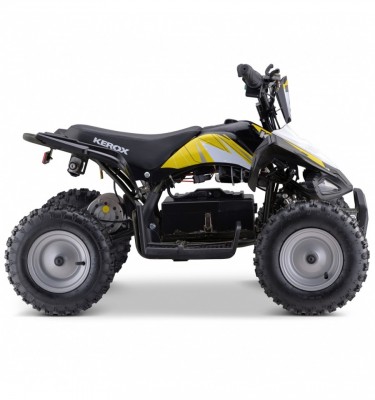 Pocket quad électrique E-REX BW6 800W - KEROX - Jaune