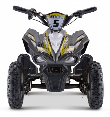 Pocket quad électrique E-REX BW6 800W - KEROX - Jaune