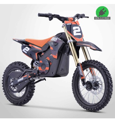 Moto enfant électrique ORION 2000W - 14/12 - Édition 2024 - Orange