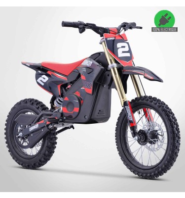 Moto enfant électrique ORION 2000W - 14/12 - Édition 2024 - Rouge