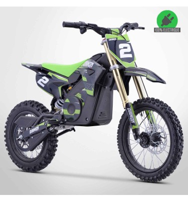 Moto enfant électrique ORION 2000W - 14/12 - Édition 2024 - Vert