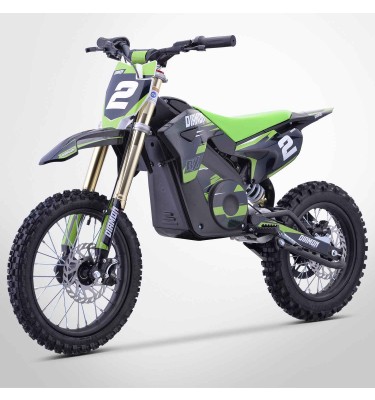 Moto enfant électrique ORION 2000W - 14/12 - Édition 2024 - Vert