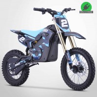 Moto enfant électrique ORION 2000W - 14/12 - Édition 2024 - Bleu