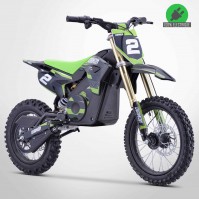 Moto enfant électrique ORION 2000W - 14/12 - Édition 2024 - Vert