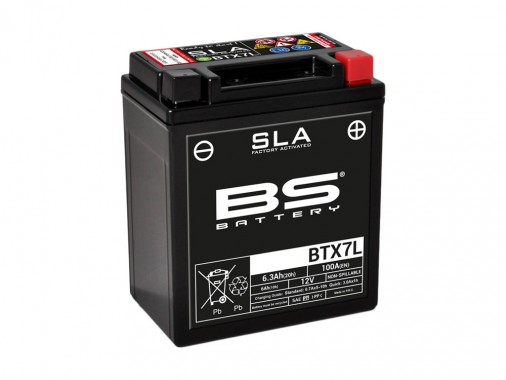 Batterie SLA BTX7L / YTX7L-BS - BS BATTERY