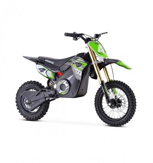 Pit bike électrique KEROX E-STORM 1000W - Vert