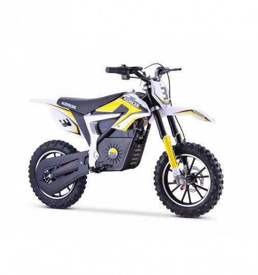 Pocket bike électrique KEROX E-MICO 550W - Jaune