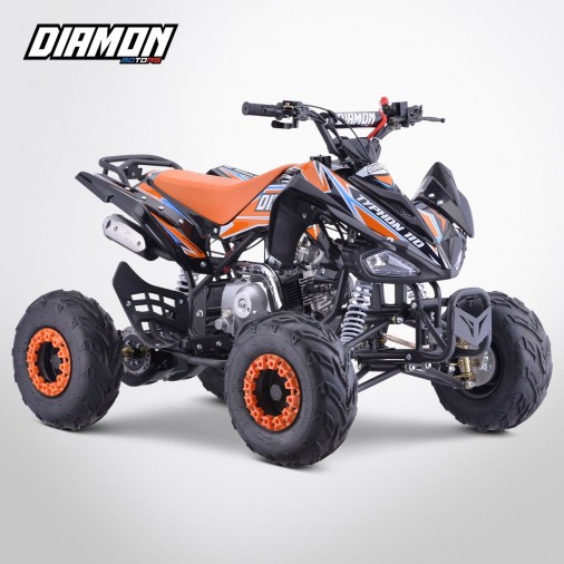 Quad enfant TYPHON 110 - DIAMON MOTORS - Édition 2024 - Orange