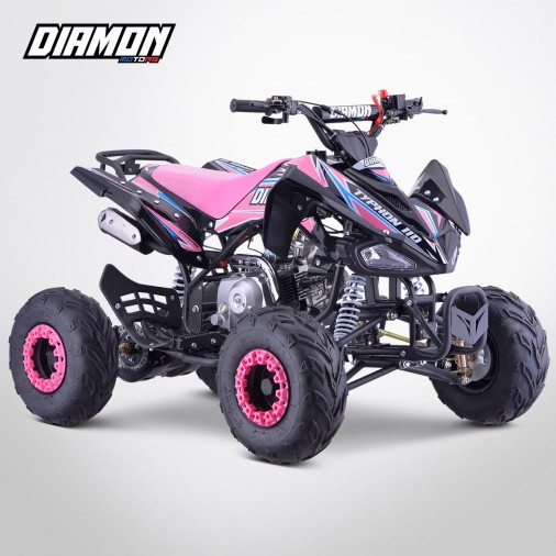 Quad enfant TYPHON 110 - DIAMON MOTORS - Édition 2024 - Rose