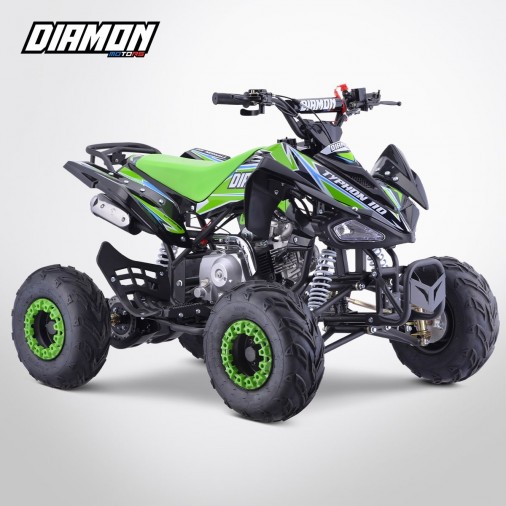 Quad enfant TYPHON 110 - DIAMON MOTORS - Édition 2024 - Vert