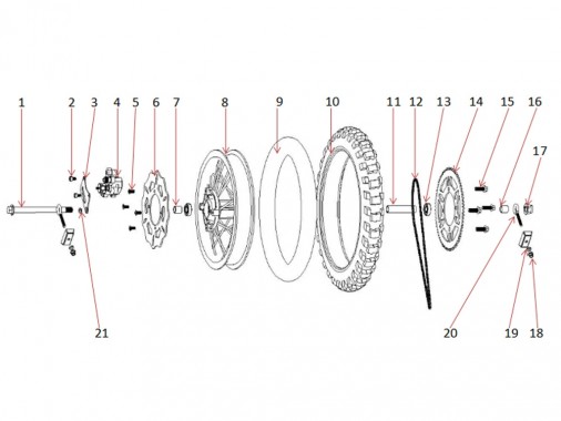 FIG.05 / Roue arrière