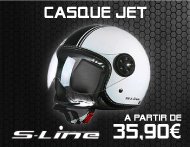 Équipements Pilote - Gamme Casque Jet S-LINE